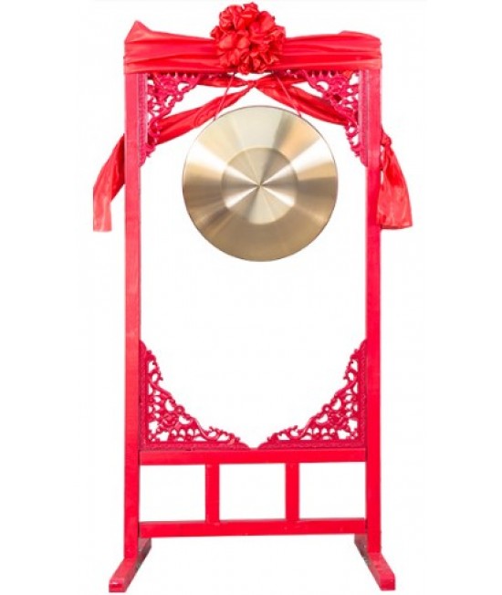 42厘米 銅鑼 連 鑼架